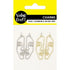 Abstract Face Shape Charms